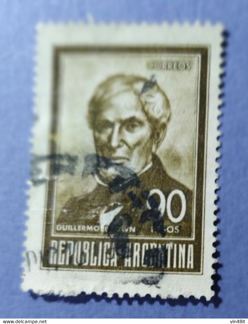 -  REPUBBLICA  ARGENTINA   -   VALORE  90  Pesos   - USATO - Corrientes (1856-1880)