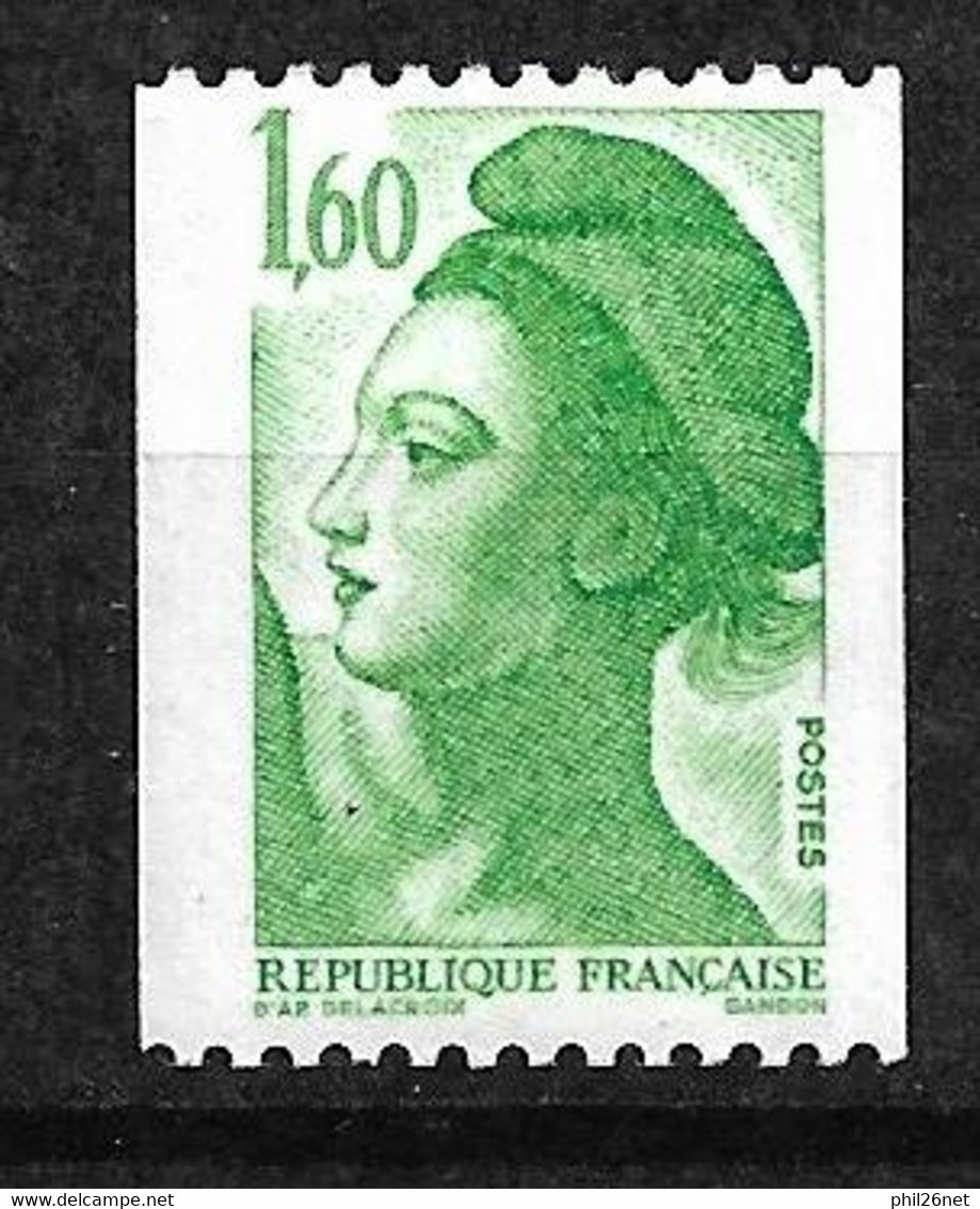 France N°2222a Numéro Rouge  Deux Bandes De Phosphore    Neuf  * * TB   = MNH VF Voir Scans Le Moins Cher Du Site ! ! ! - Nuovi