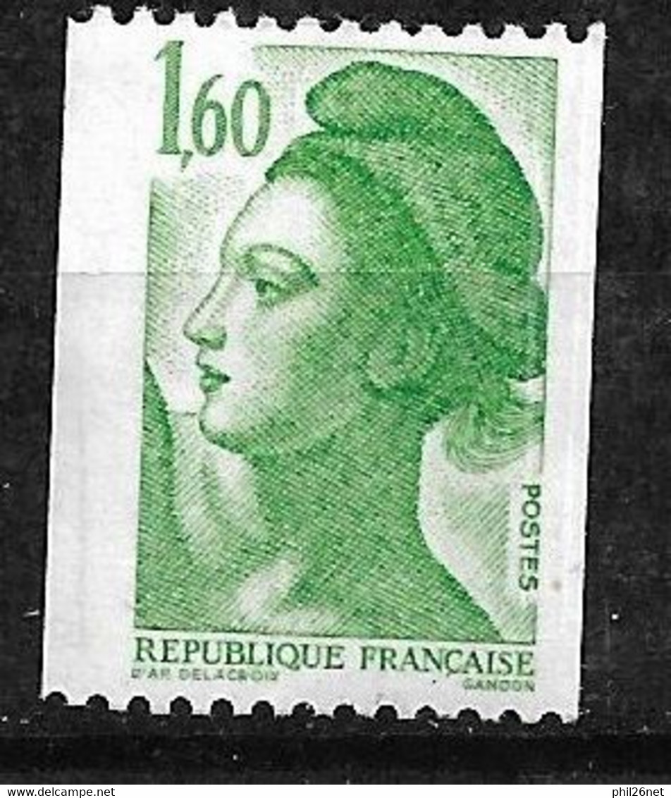 France N°2222a Deux Numéros  Rouges    Neuf  * * TB   = MNH VF Voir Scans Le Moins Cher Du Site ! ! ! - Nuovi