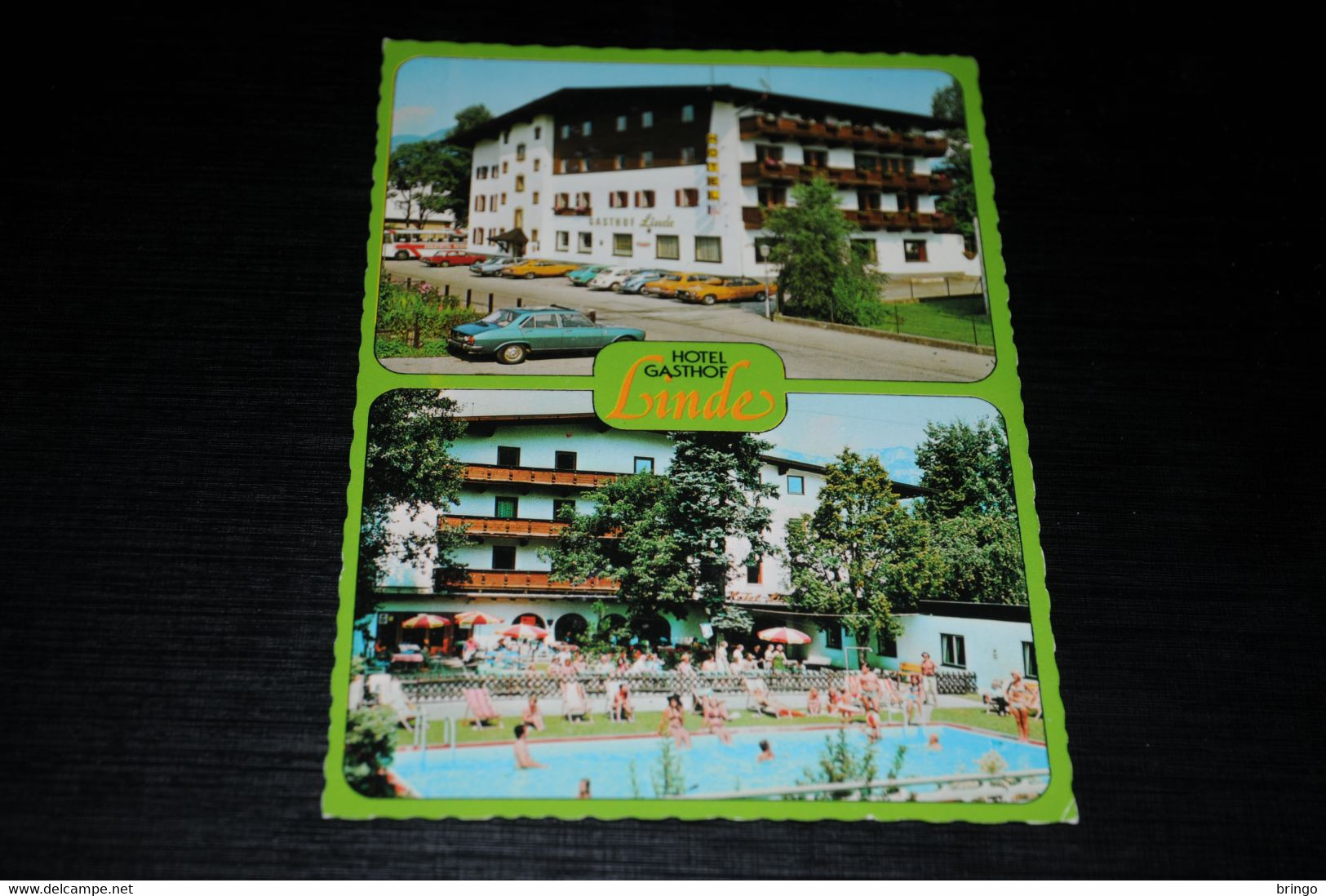 27250-                 WÖRGL, TIROL, HOTEL-GASTHOF LINDE / Auto / Car / Coche / Voiture / Schwimmbad - Wörgl