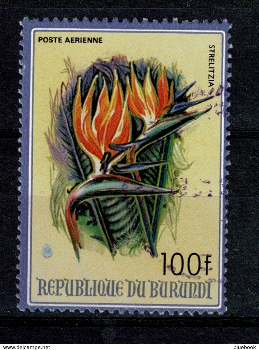 Ref 1448 - Burundi 1986 - 100f Bird Of Paradise Flower Used Stamp- SG 1466 - Ungebraucht