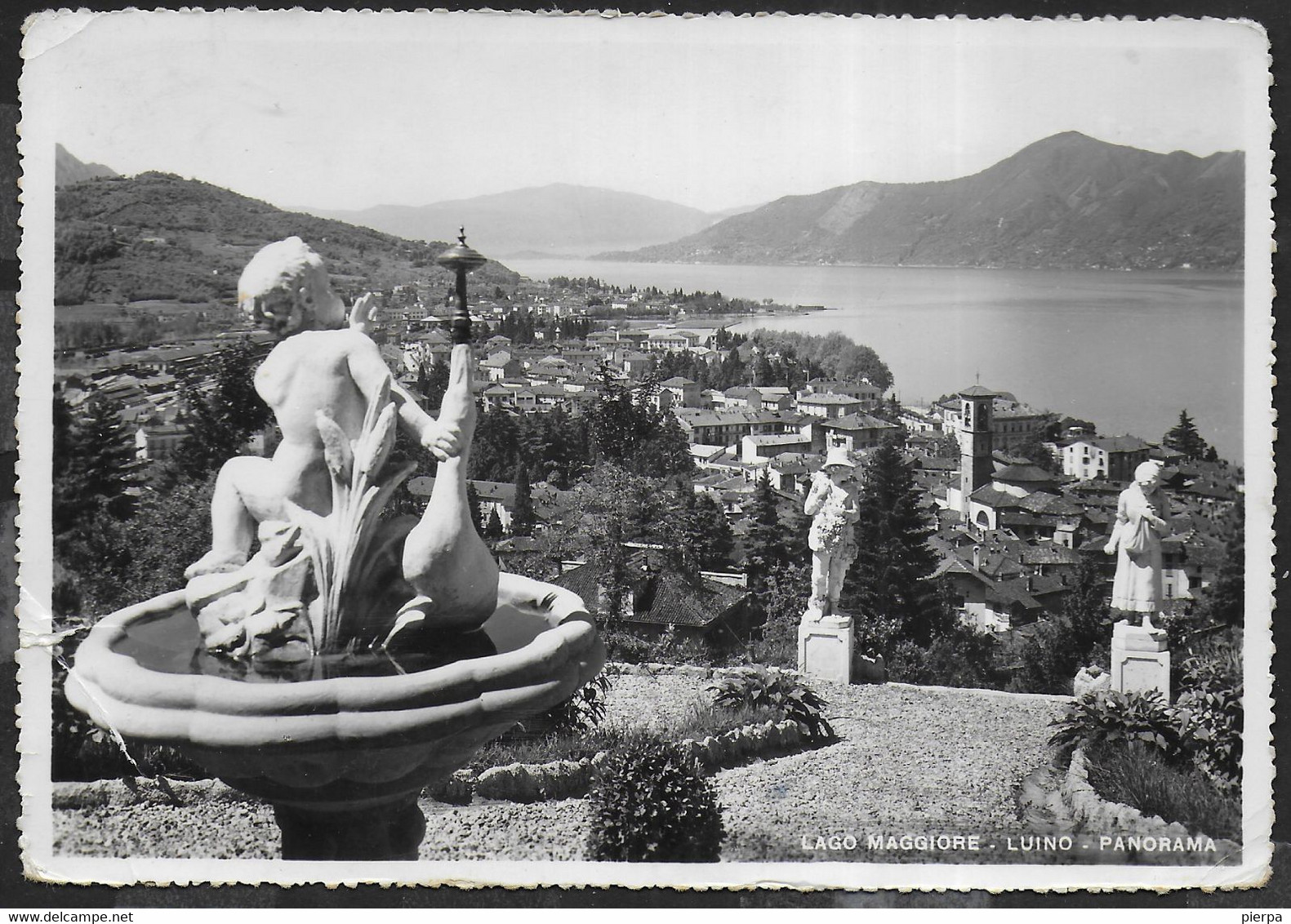 LOMBARDIA - LUINO - PANORAMA - EDIZ. PREDA MILANO - VIAGGIATA 1950 - Luino