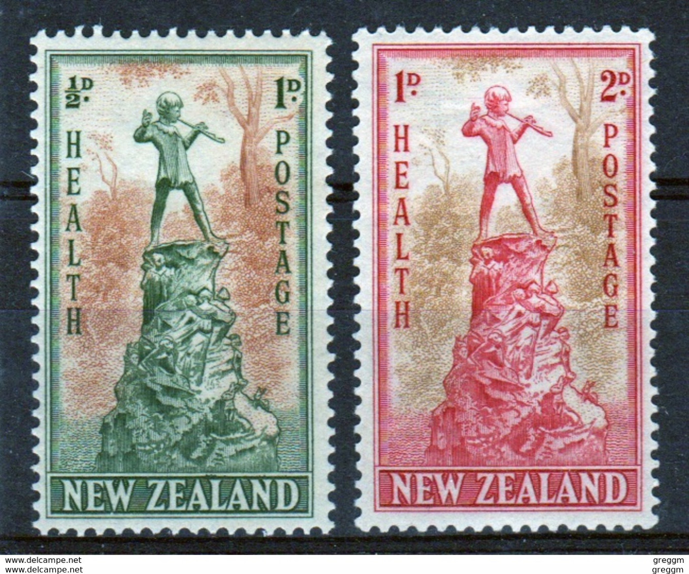 New Zealand 1945 Set Of Health Stamps. - Neufs