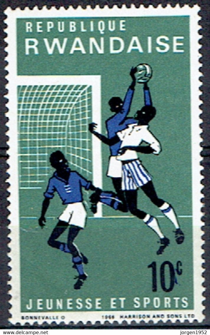 RWANDA # FROM 1966 STAMPWORLD 171** - Gebruikt