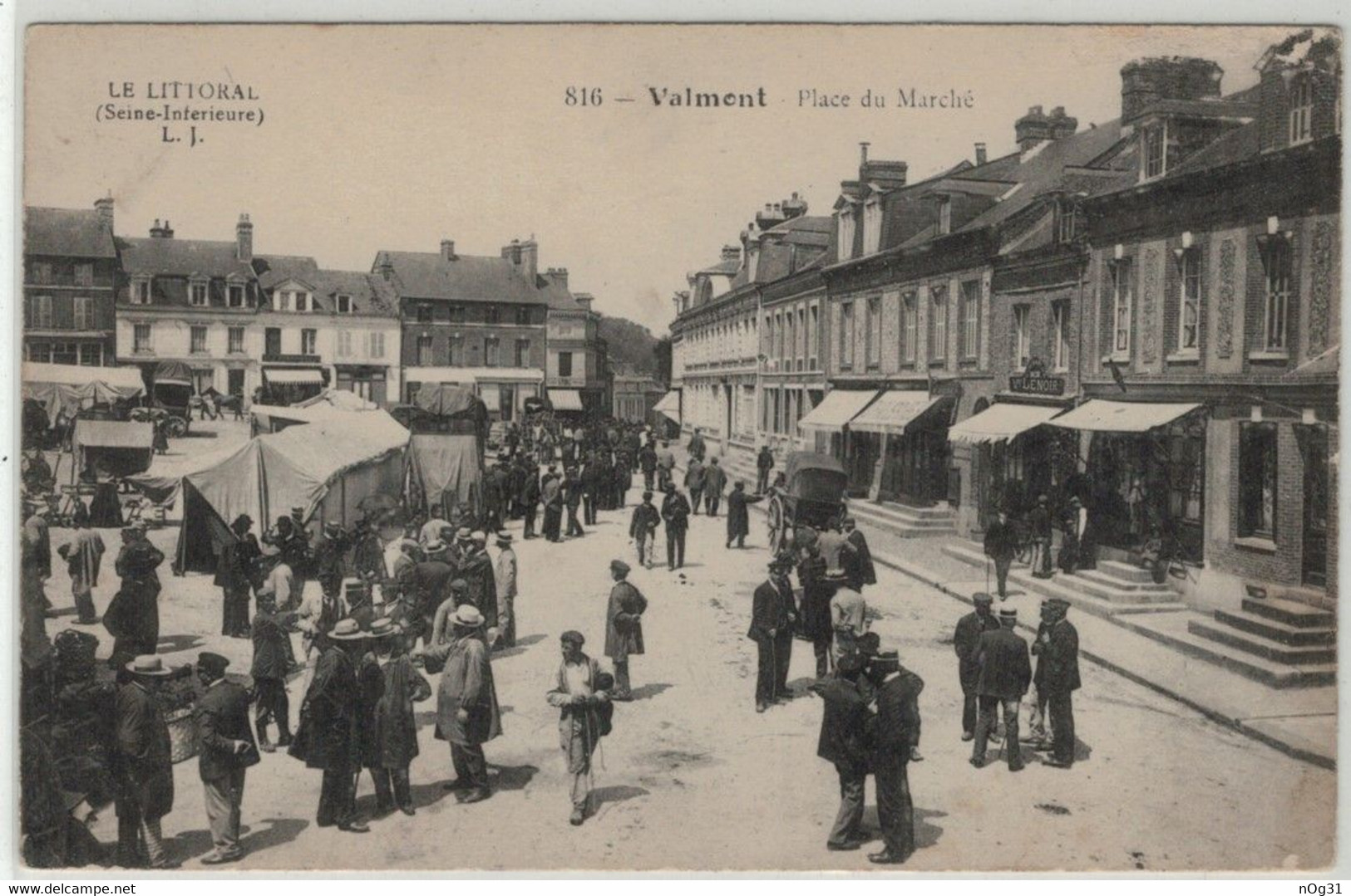 76 - Place Du Marché. - Valmont