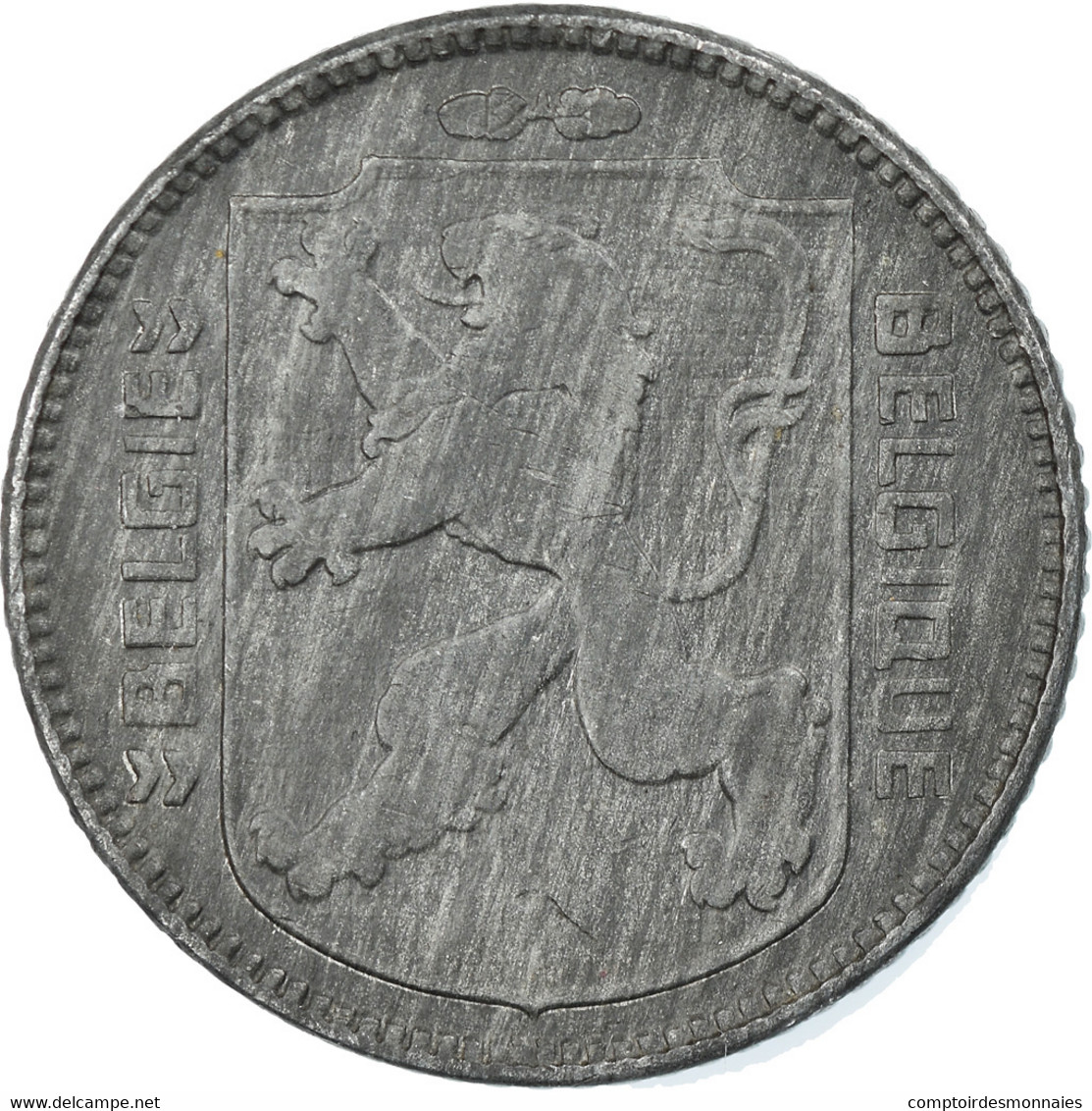 Monnaie, Belgique, Franc, 1946, TTB, Zinc, KM:128 - 1 Franc