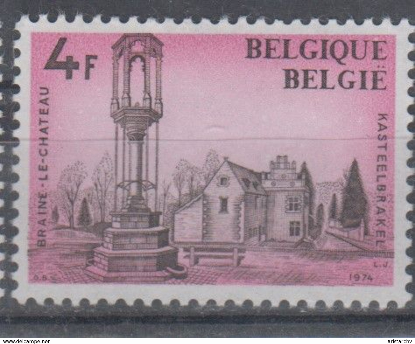 BELGIUM 1974 PLANETARIUM BRUXELLES BRAINE LE CHATEAU - Sonstige & Ohne Zuordnung