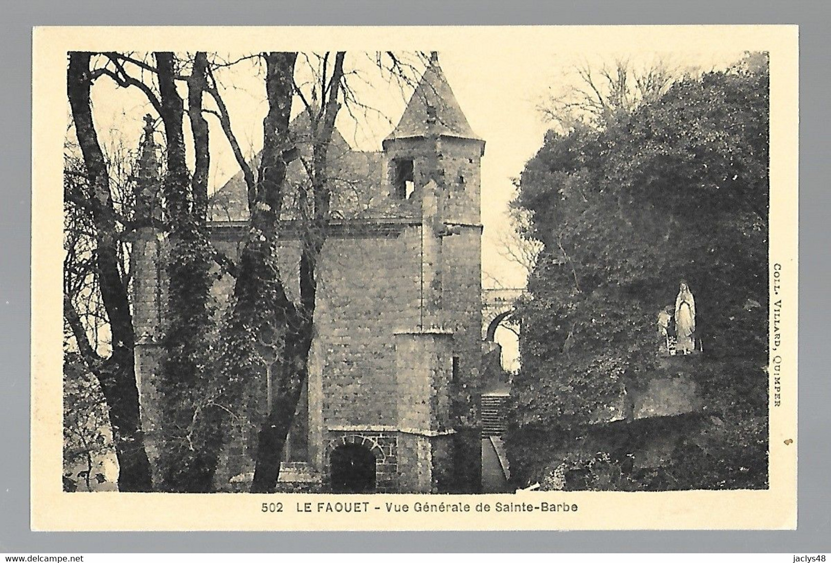 LE FAOUET  (cpa 56)  Vue Générale De Sainte-Barbe      -  L 1 - Faouët