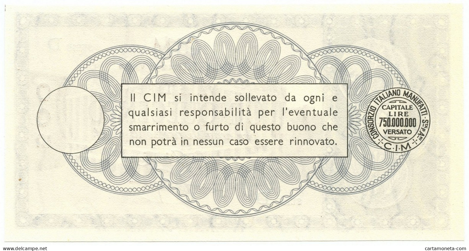 500 LIRE CONSORZIO ITALIANO MANUFATTI CIM ROMA PALAZZO DI VETRO 1958 FDS-/FDS - [ 7] Fautés & Variétés