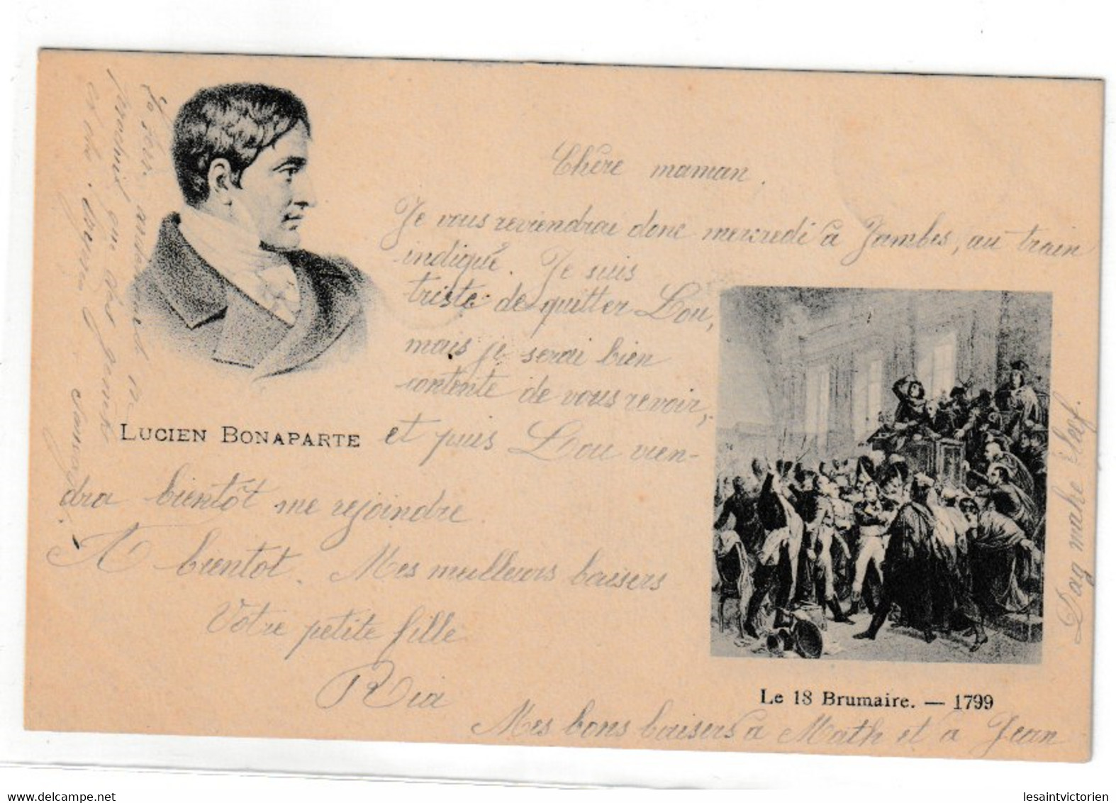 NAPOLEON LUCIEN BONAPARTE 18 BRUMAIRE 1799 - Geschiedenis