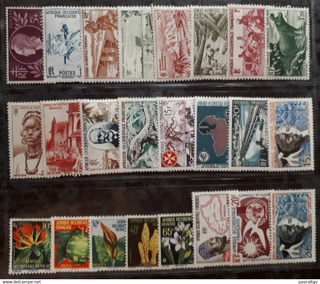 AOF TB Lot **/* (35.10e) - Unused Stamps