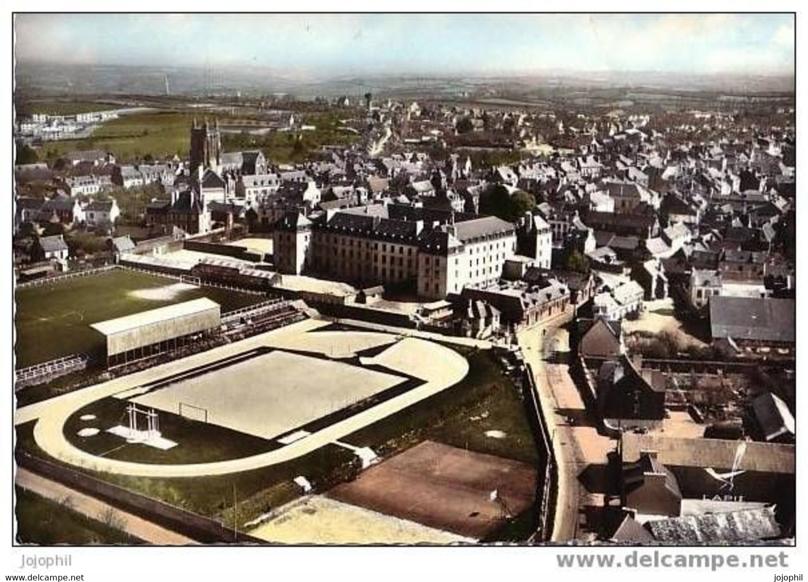 Carhaix - En Avion Au Dessus De ... Le Terrain De Sports - Stade - 1969 - Carhaix-Plouguer