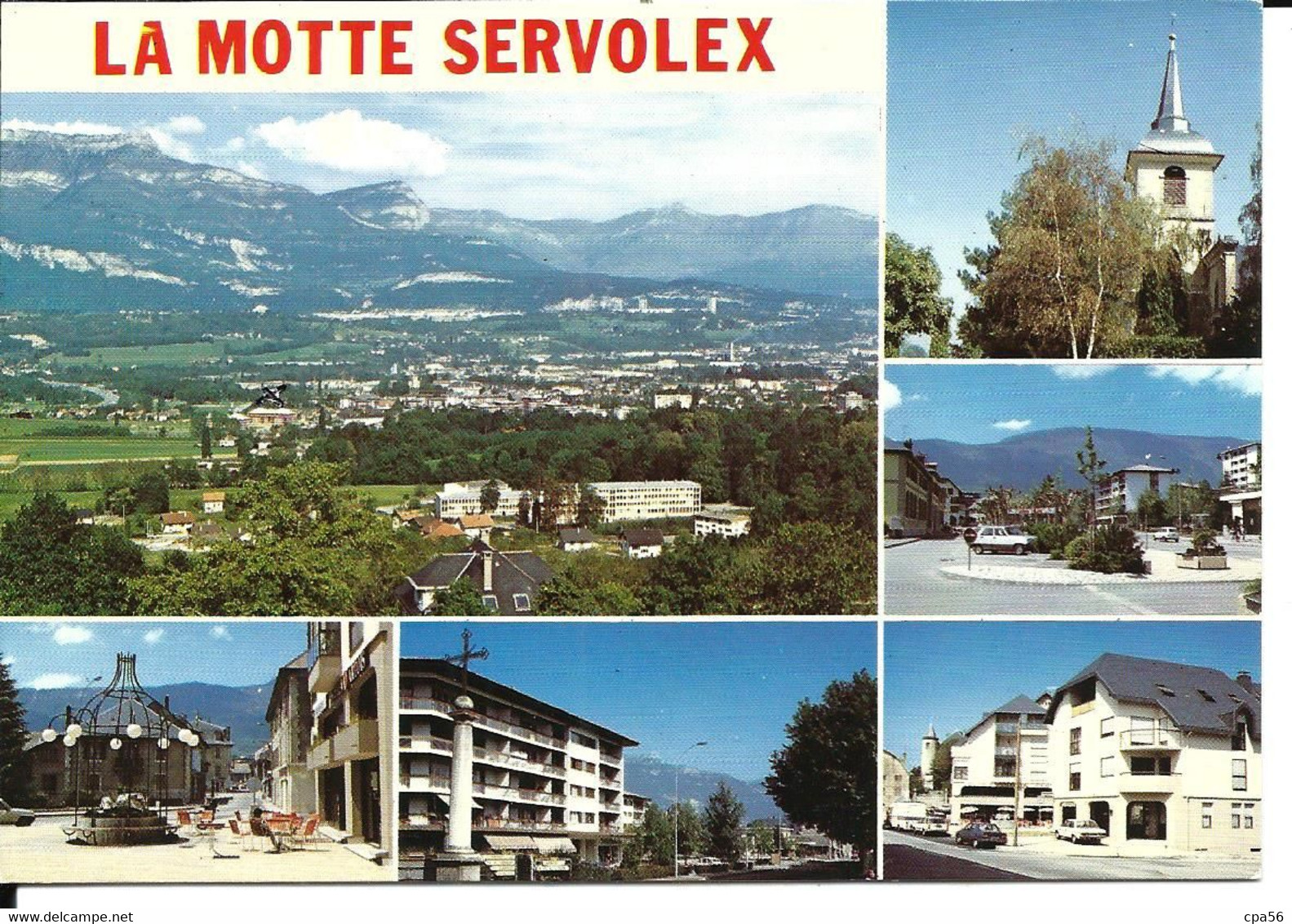 La MOTTE SERVOLEX - Carte Multivues - EDY éd. - Vente Directe X - La Motte Servolex