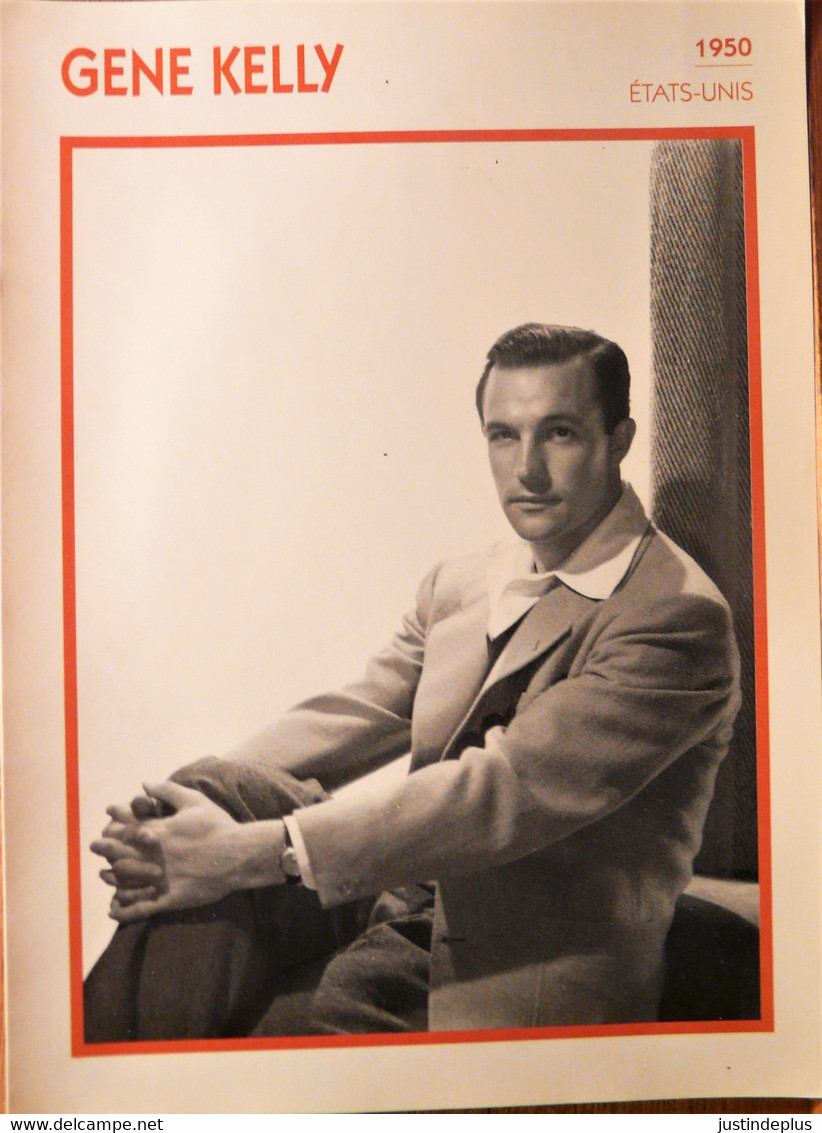 GENE KELLY 1950 ETATS UNIS SERIE PORTRAITS DE STAR EDITO SERVICE - Photos