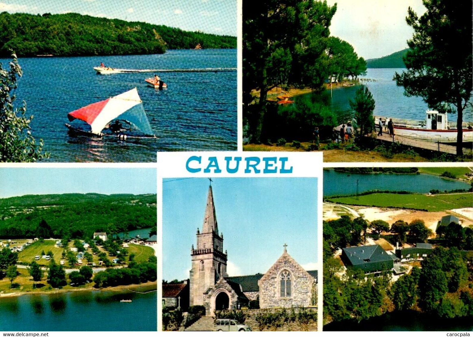 Carte CAUREL / MULTIVUES - Caurel