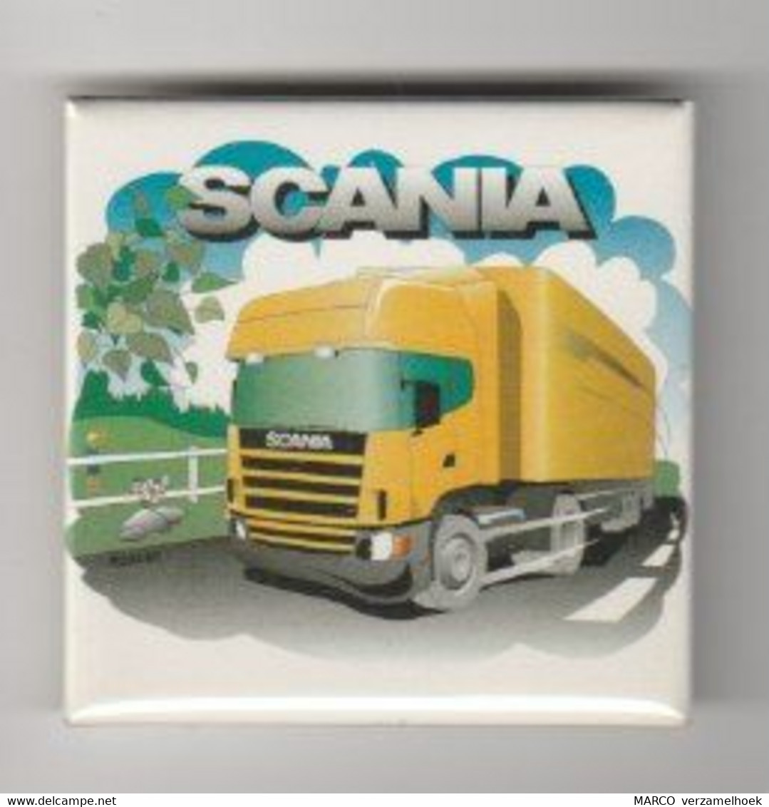 Pin-speld-button Scania Truck-vrachtwagen-camion - Transport