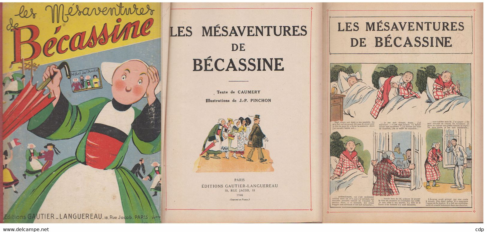 Les Mésaventures De Bécassine   1946 - Bécassine