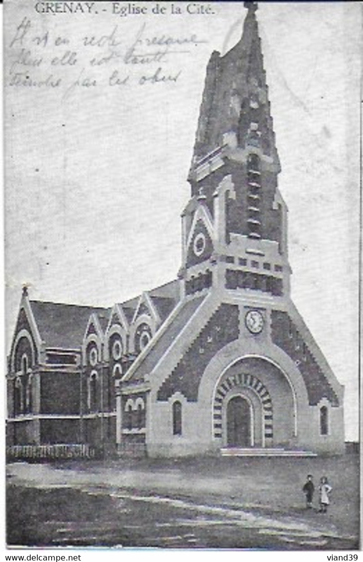 Lievin - Environs : Grenay : église De La Cité - Lievin