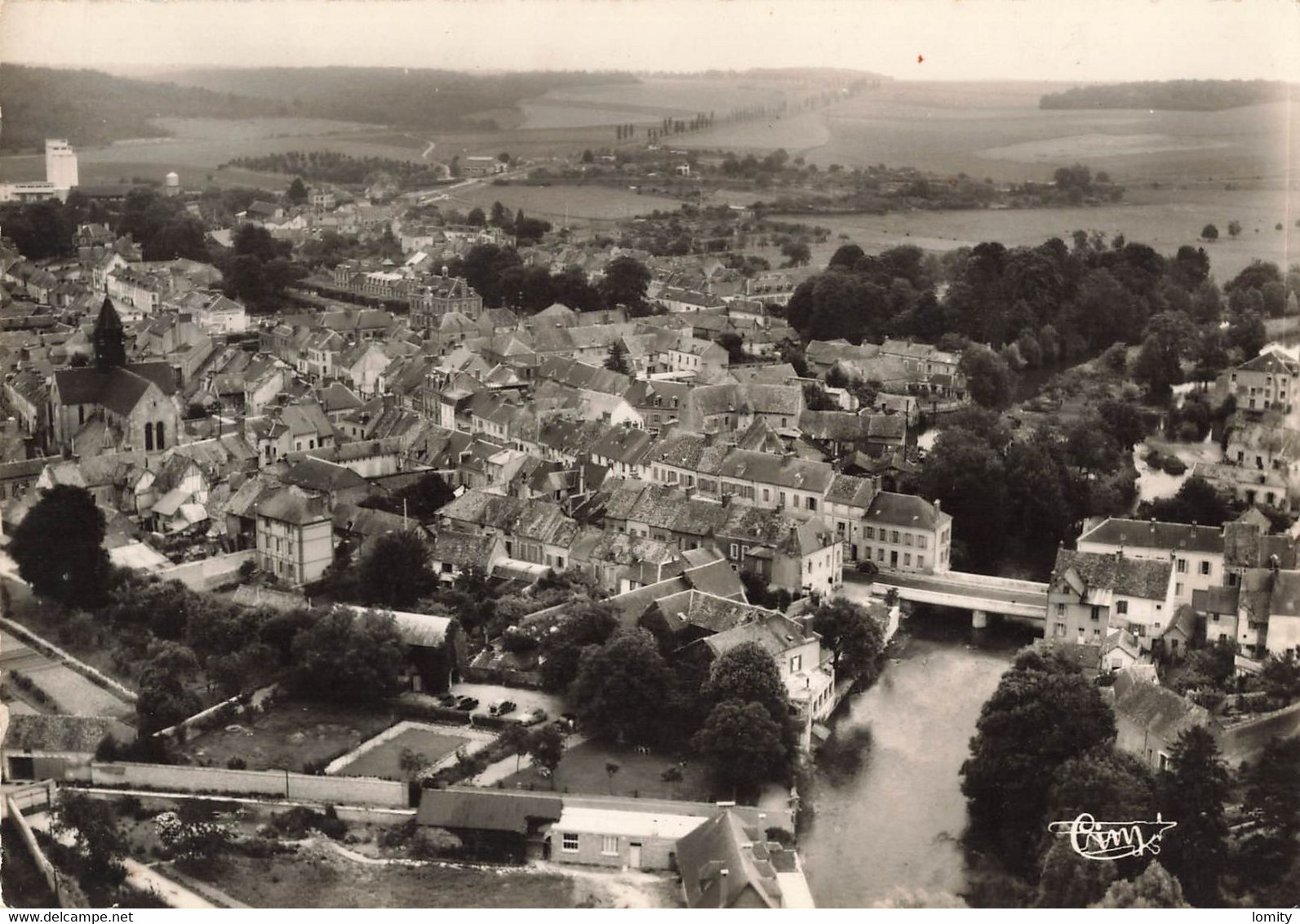 27 Pacy Sur Eure Vue Générale Et Les Bords De L' Eure CPSM GF Edit CIM Combier - Pacy-sur-Eure