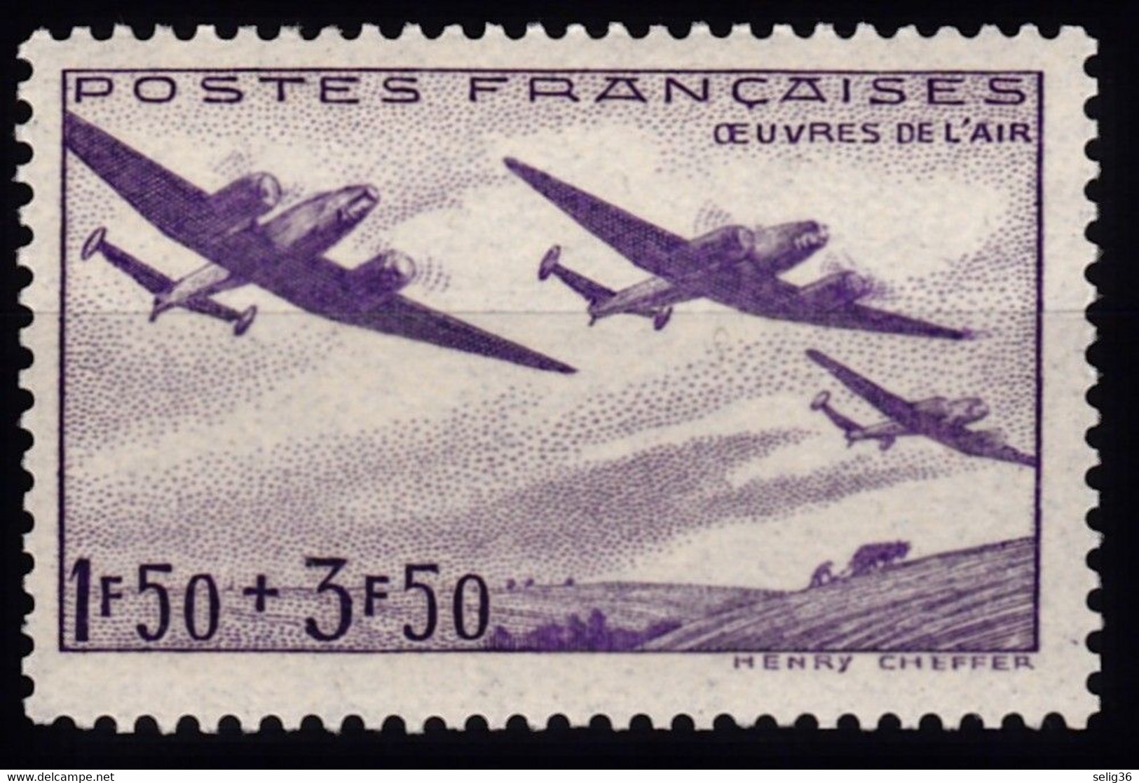 FRANCE 1942 YT 540 ** - Unused Stamps