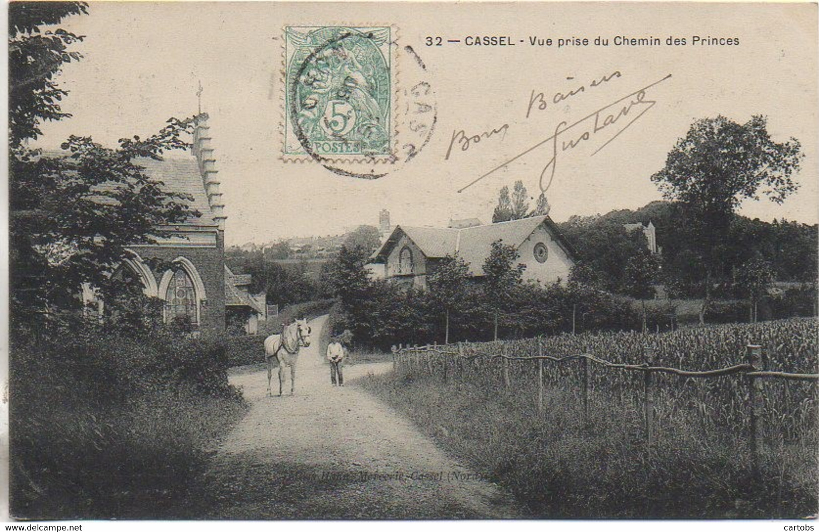 59 CASSEL  Vue Prise Du Chemin Des Princes - Cassel