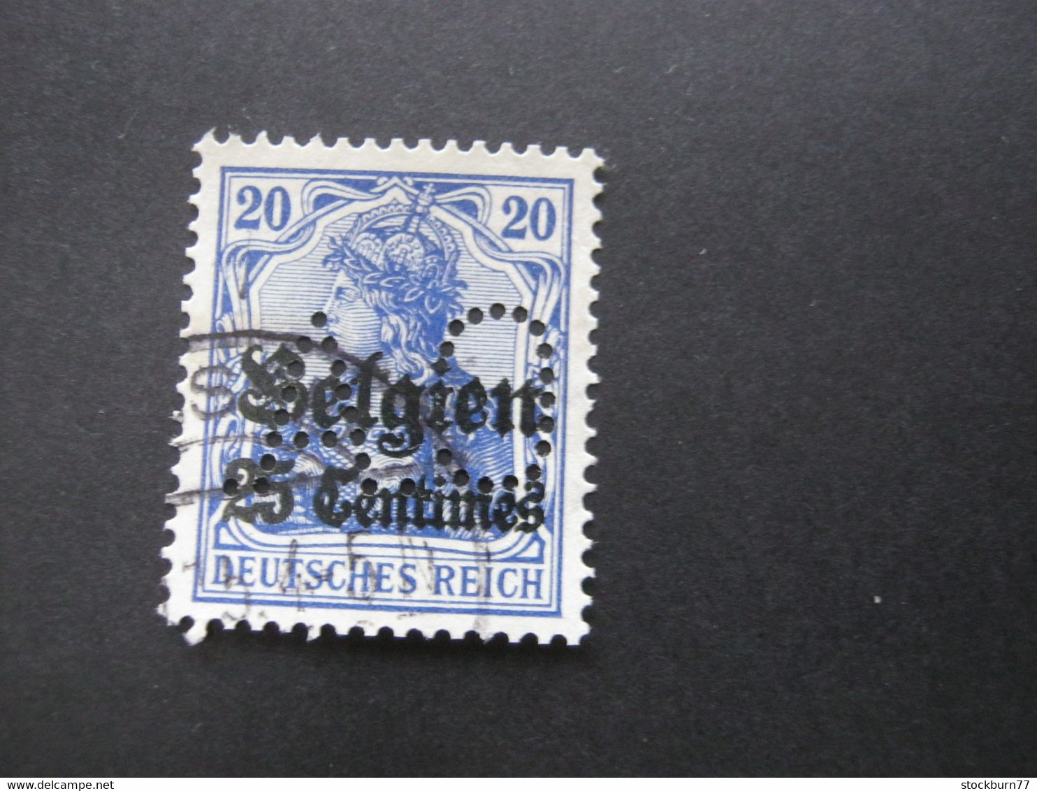 Belgien    ,  FIRMENLOCHUNG , Perfin , 2 Scans - 1934-51