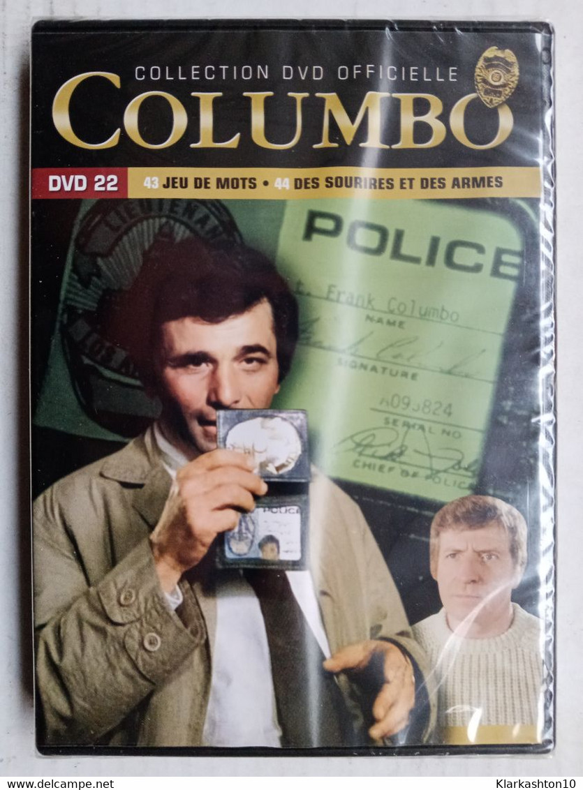 Columbo - DVD 22 Saison 7, Épisodes 43-44/ DVD Simple - Autres & Non Classés