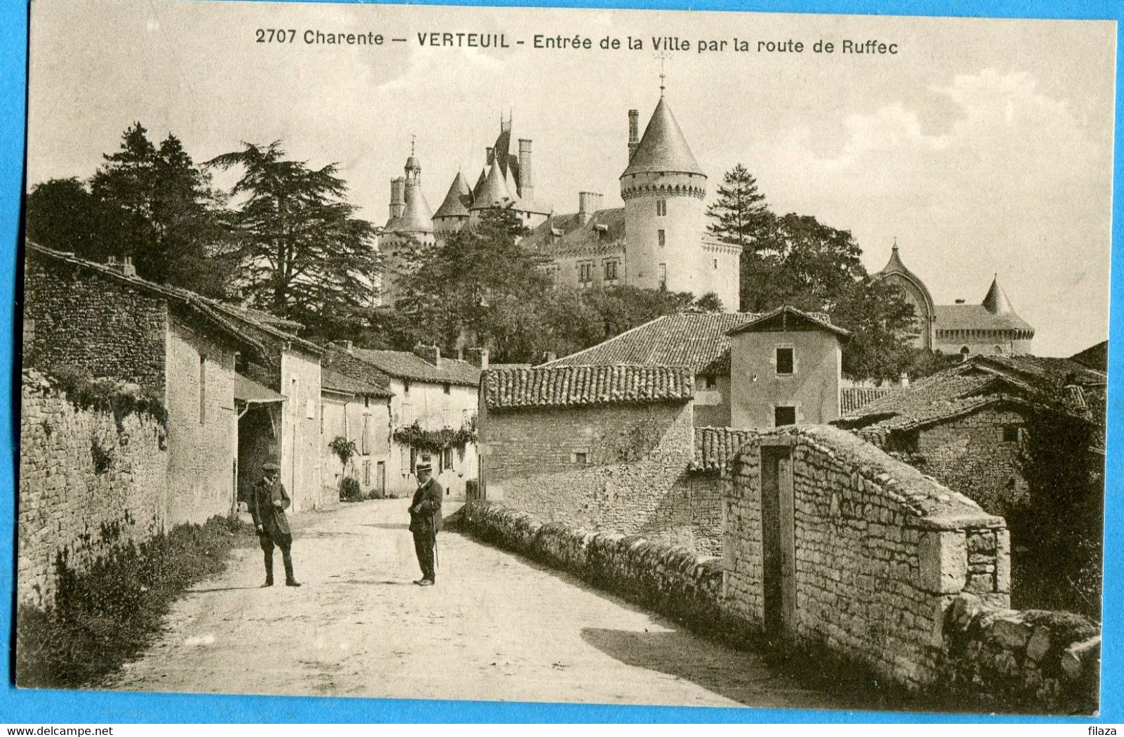 16 -  Charente - Verteuil - Entree De La Ville Par La Route De Ruffec   (N2764) - Autres & Non Classés