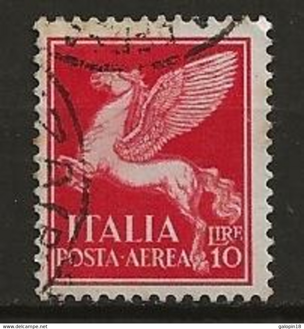 Italie Aérien Oblitéré N° 17 Point De Rouille Lot 35-30 - Posta Aerea