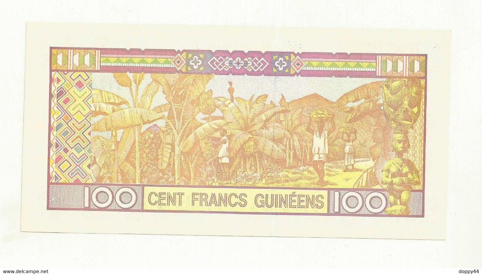 BILLET GUINEE 100 FRANCS GUINEENS  NEUF SUPERBE. - Guinée