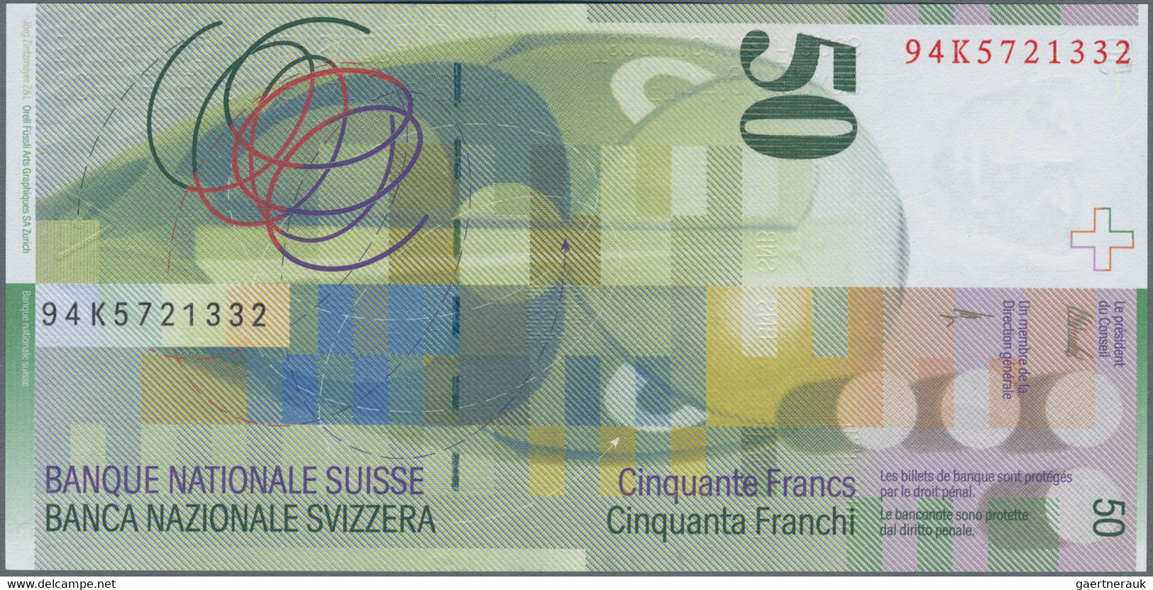 Switzerland / Schweiz: Very Nice Set With 9 Banknotes, Comprising 3x 10, 2x 20, 2x 50, 100 And 200 F - Switzerland