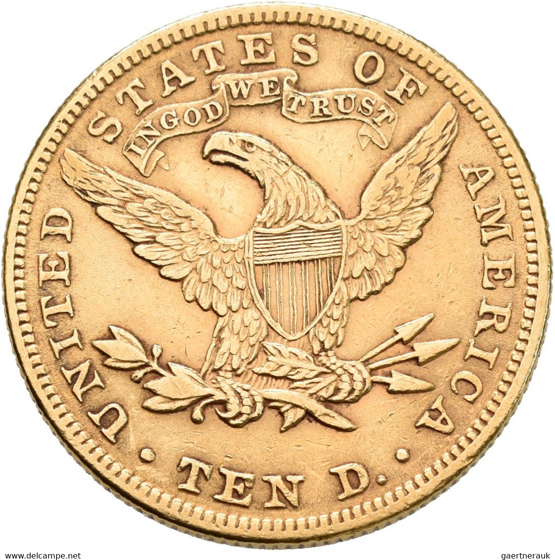 Vereinigte Staaten Von Amerika - Anlagegold: 10 Dollars 1901 (Eagle - Liberty Head Coronet), KM# 102 - Otros & Sin Clasificación