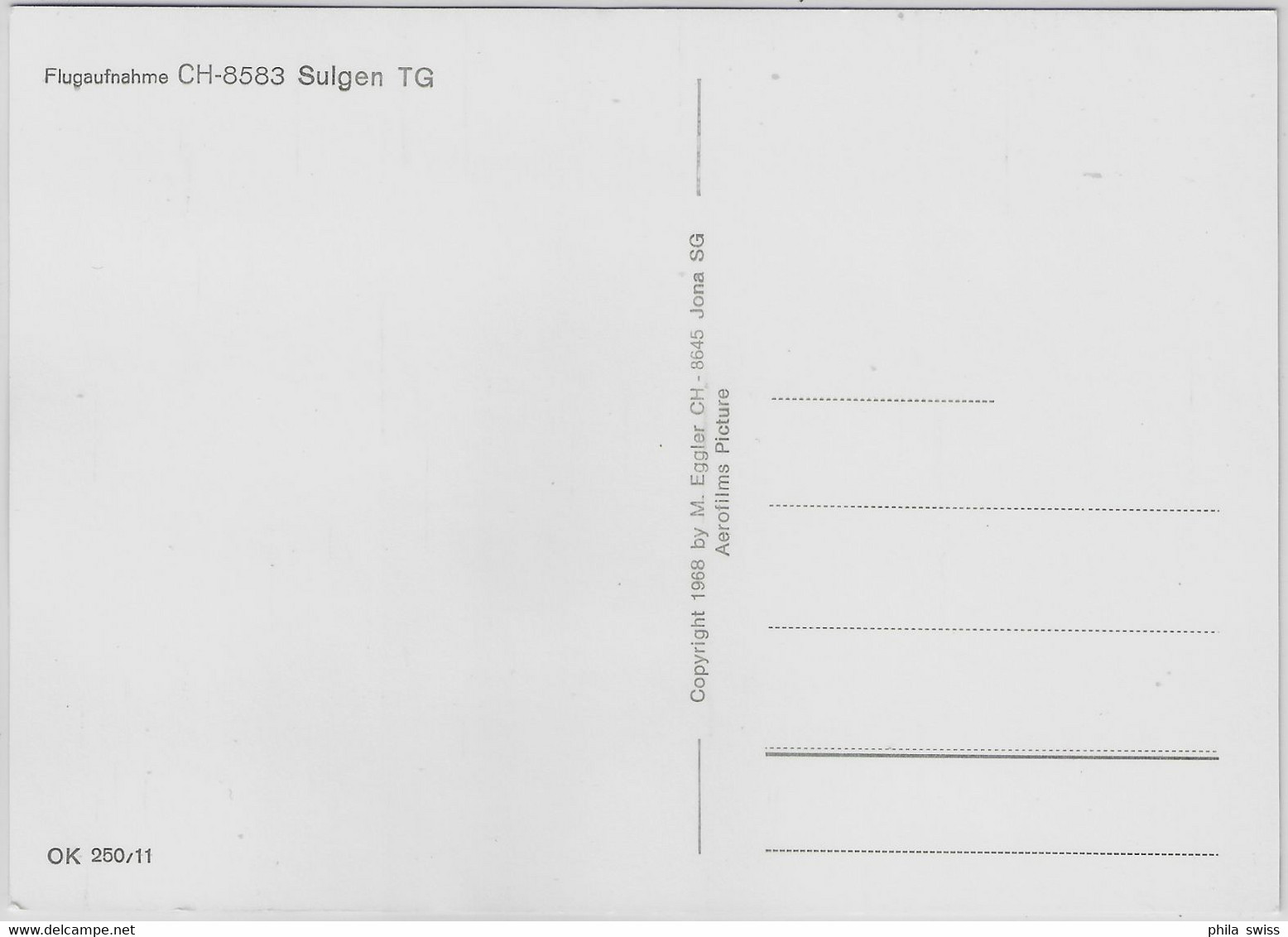 Flugaufnahme Sulgen TG - Sulgen