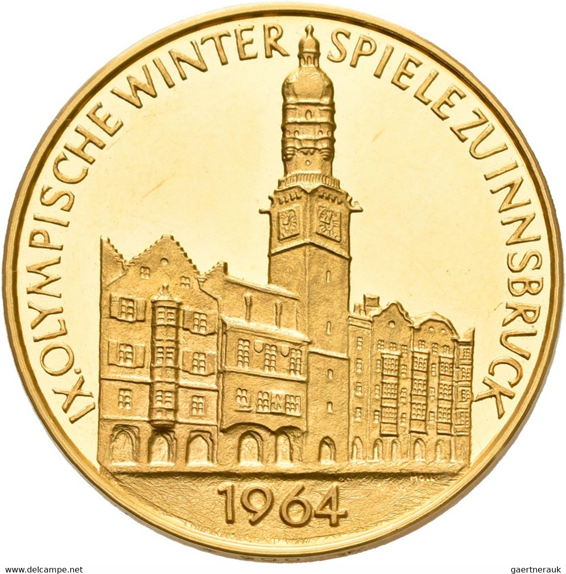 Medaillen Alle Welt: Lot 4 Goldmedaillen, Dabei: 125 Jahre Deutsche Eisenbahn "Der Adler" (3,50 G 90 - Sin Clasificación