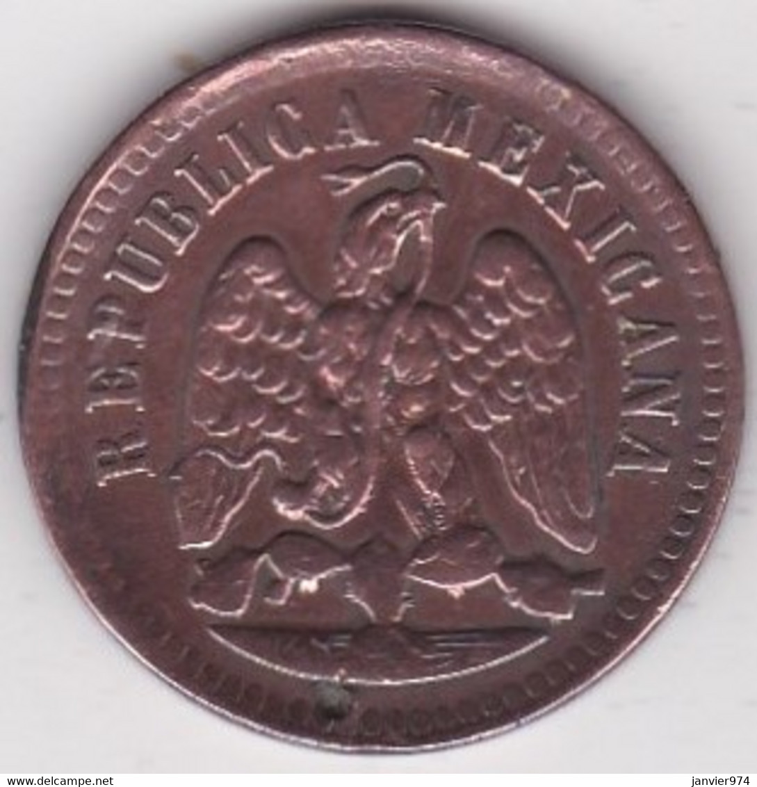 Mexique 1 Centavo 1889 Mo, En Cuivre , KM# 391 - Mexico