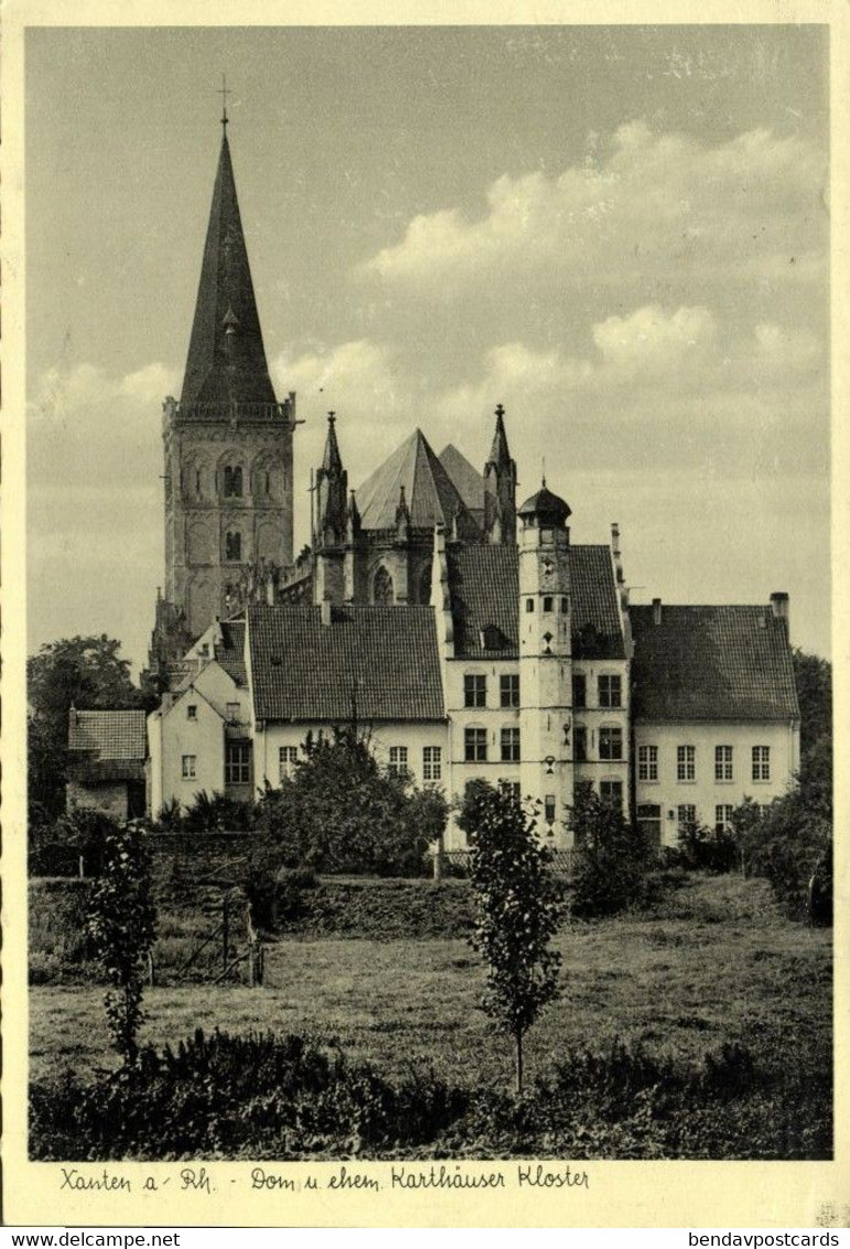 XANTEN Am Rhein, Dom Und Ehem. Karthäuser Kloster (1957) AK - Xanten