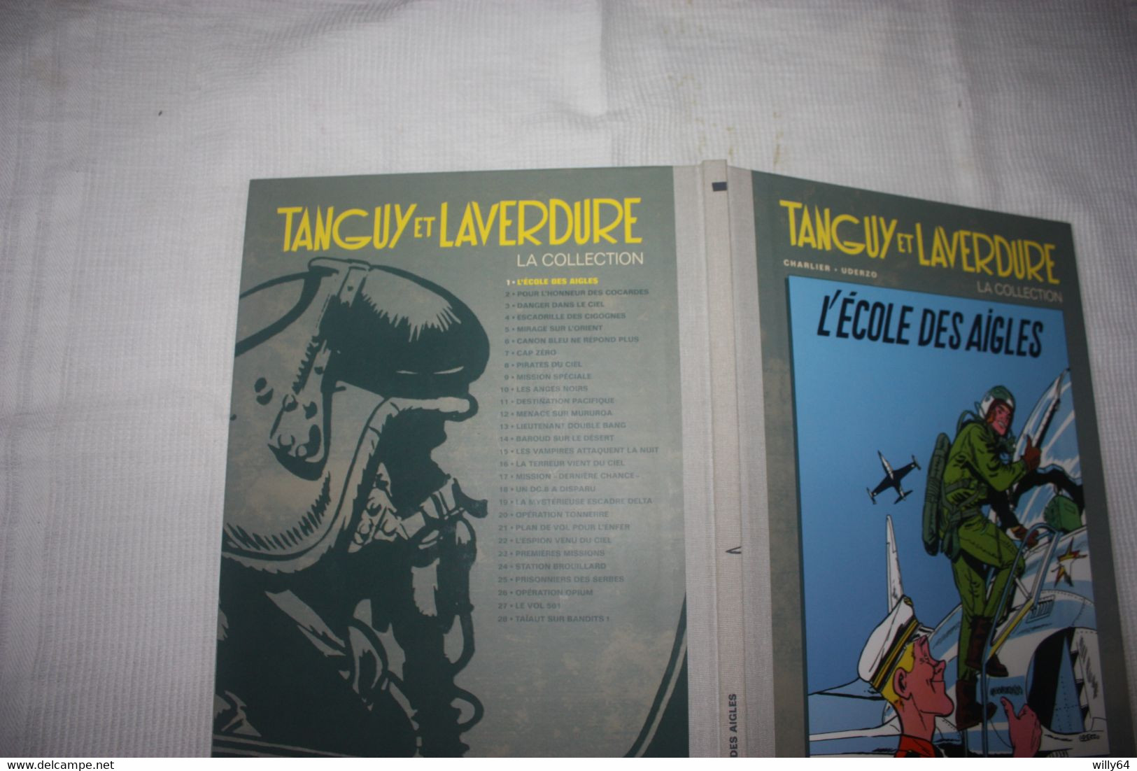 TANGUY Et LAVERDURE La Collection  L'école Des Aigles T1  Editions:HACHETTE LUXE + DOSSIER  2016  Comme Neuve - Tanguy Et Laverdure