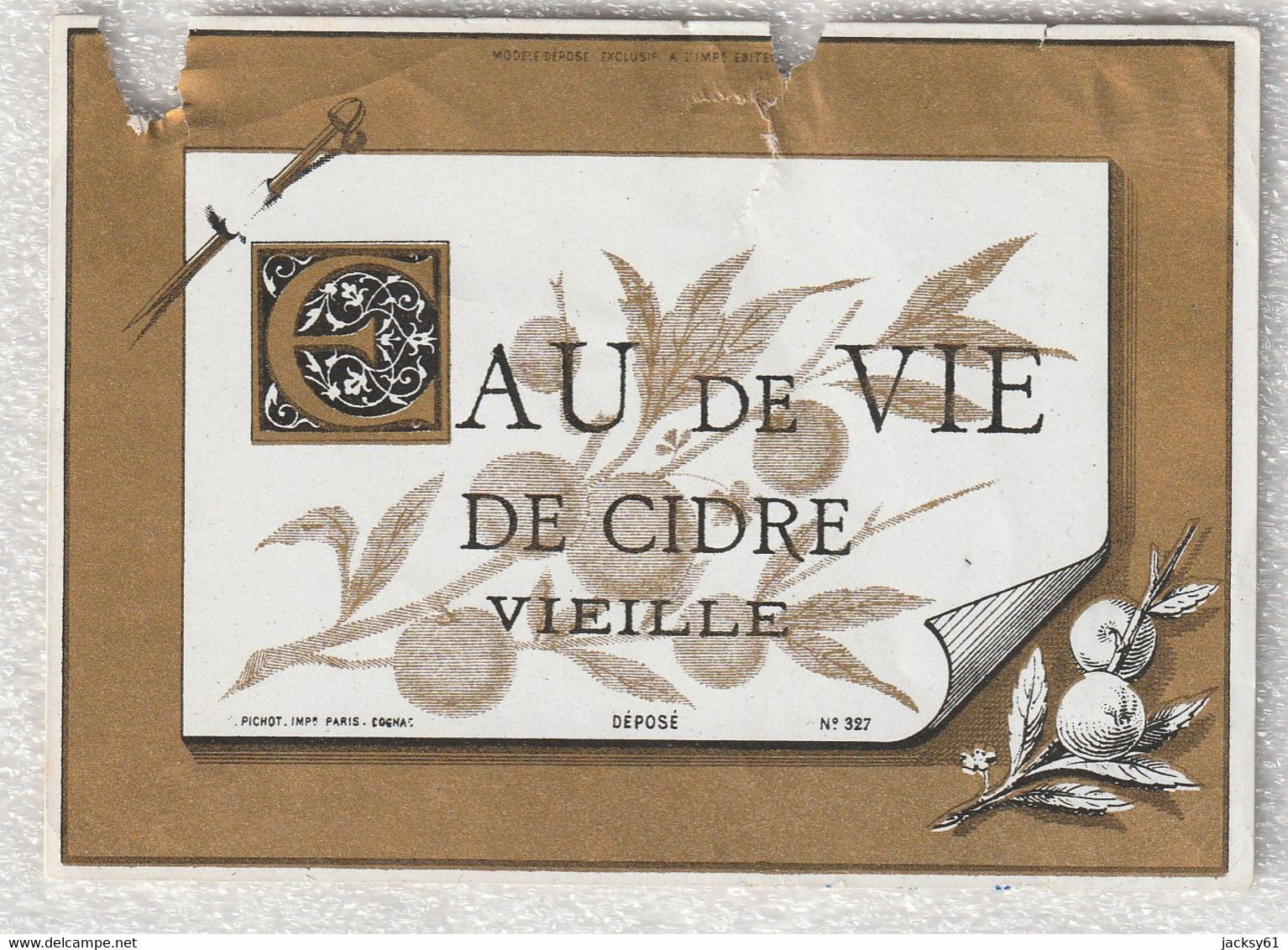 Eau De Vie De Cidre Vielle - Alcohols & Spirits