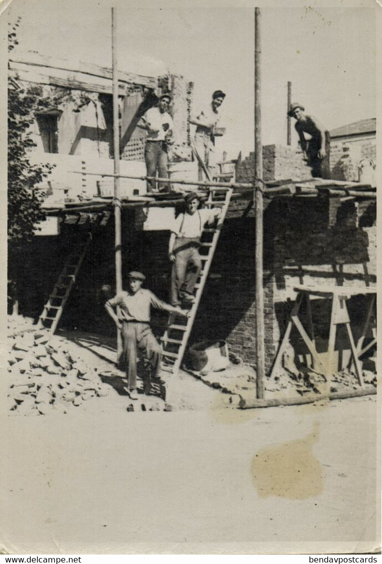 XANTEN Am Rhein, Bau Eines Unbekannten Hauses (1947) Photo Hammans - Xanten