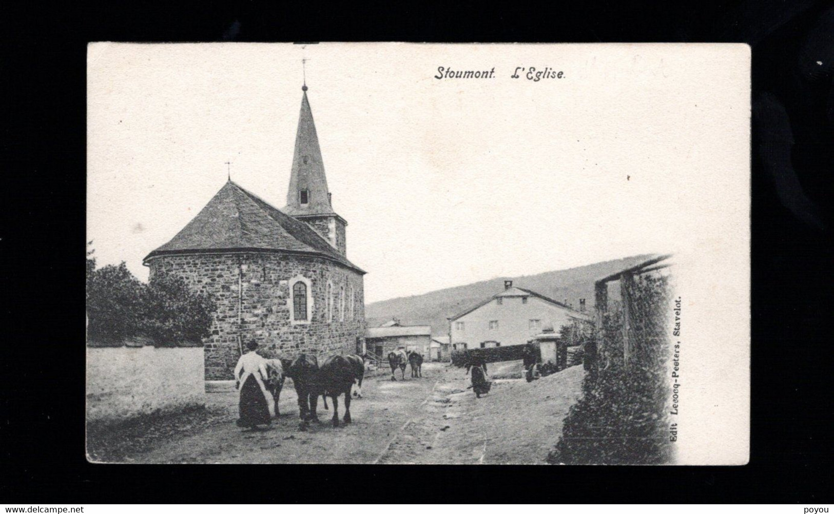 730-STOUMONT-l'eglise-ardennaise Fermière - Stoumont