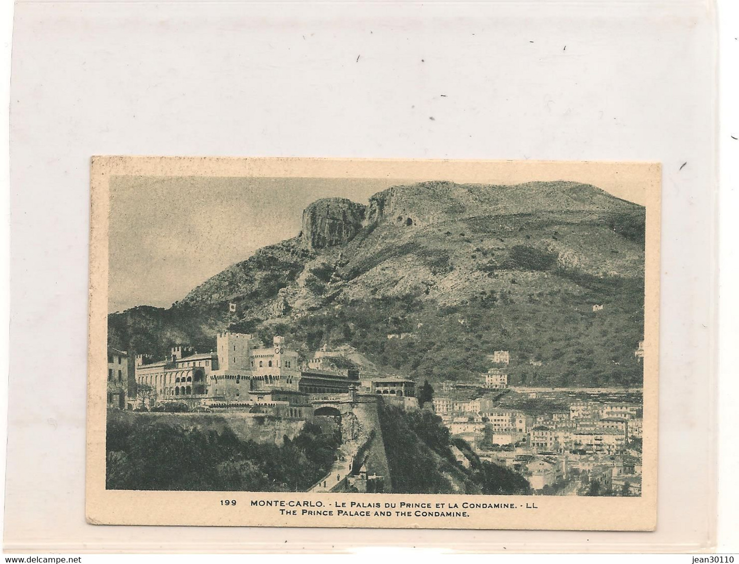 MONACO 1926  CARTE POSTALE PALAIS PRINCIER ET LA CONDAMINE POUR ZURICH - Postmarks