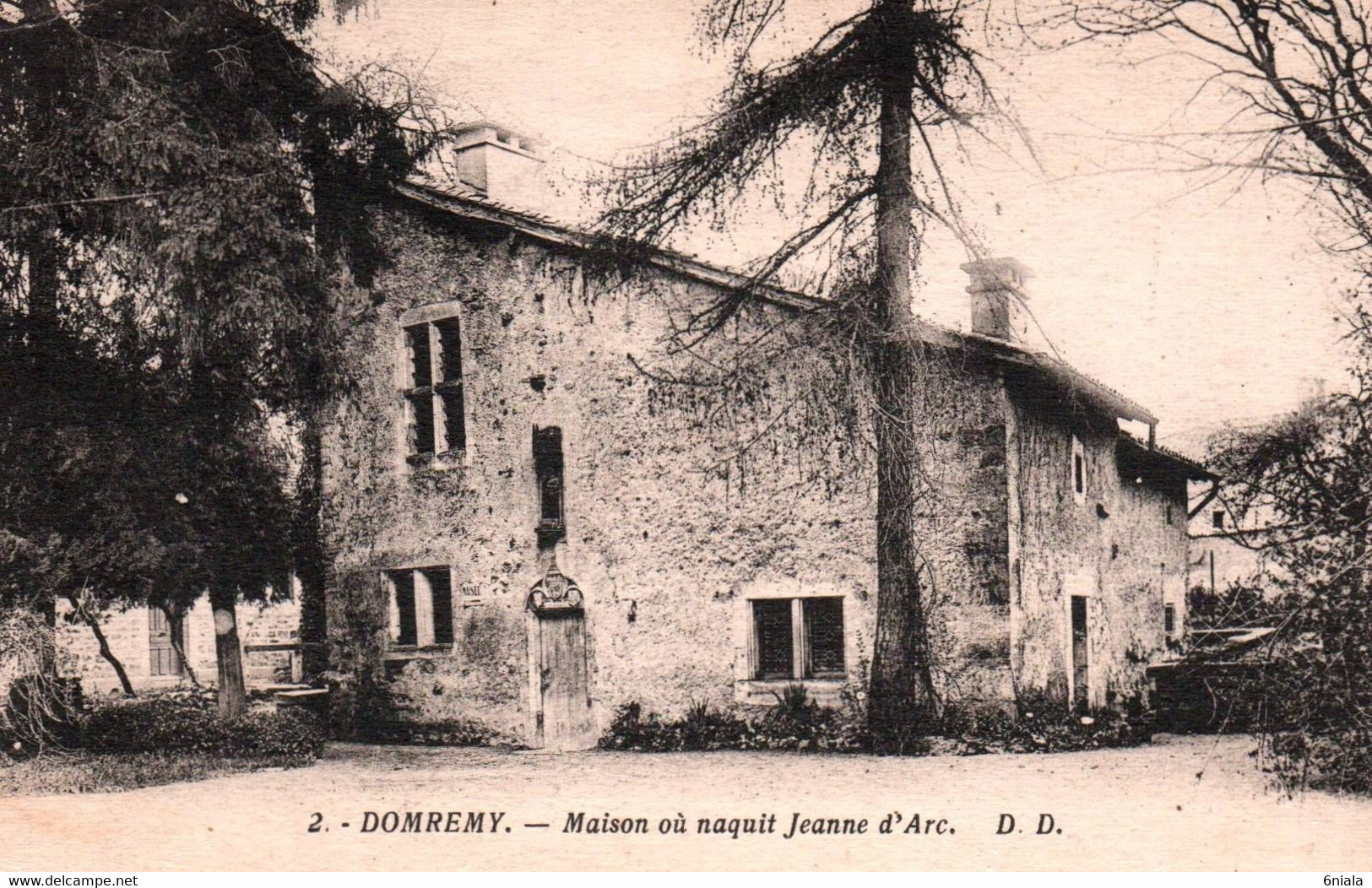 5951 Carte Postale DOMREMY Maison Où Naquit  Jeanne D'Arc   ( Scan Recto-Verso) 88 Vosges - Domremy La Pucelle