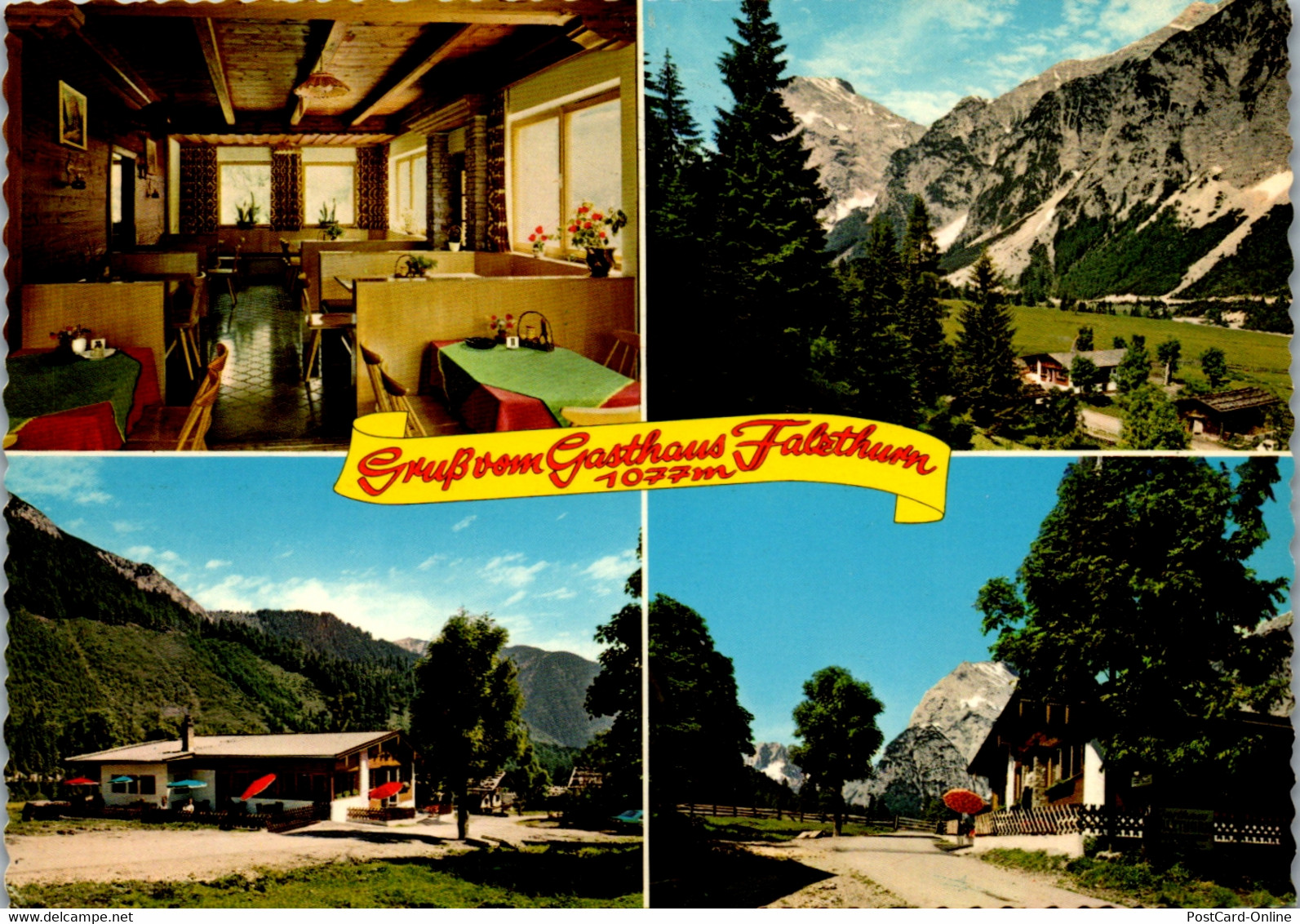 4207 - Tirol , Pertisau Am Achensee , Alpengasthaus Falzthurn , Sonnjoch , Seeberg , Lamsenjoch - Nicht Gelaufen - Pertisau
