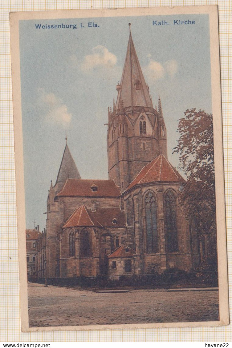 20A3036 WEISSENBURG  KATH KIRCHE - Weissenburg