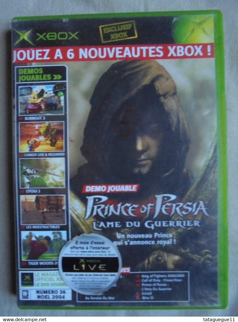 Vintage - Jeu Vidéo XBOX One - Démo Prince Of Persia - N° 36 - Noël 2004 - Xbox