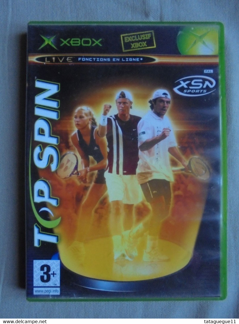 Vintage - Jeu Vidéo XBOX One - Top Spin - 2003 - Xbox