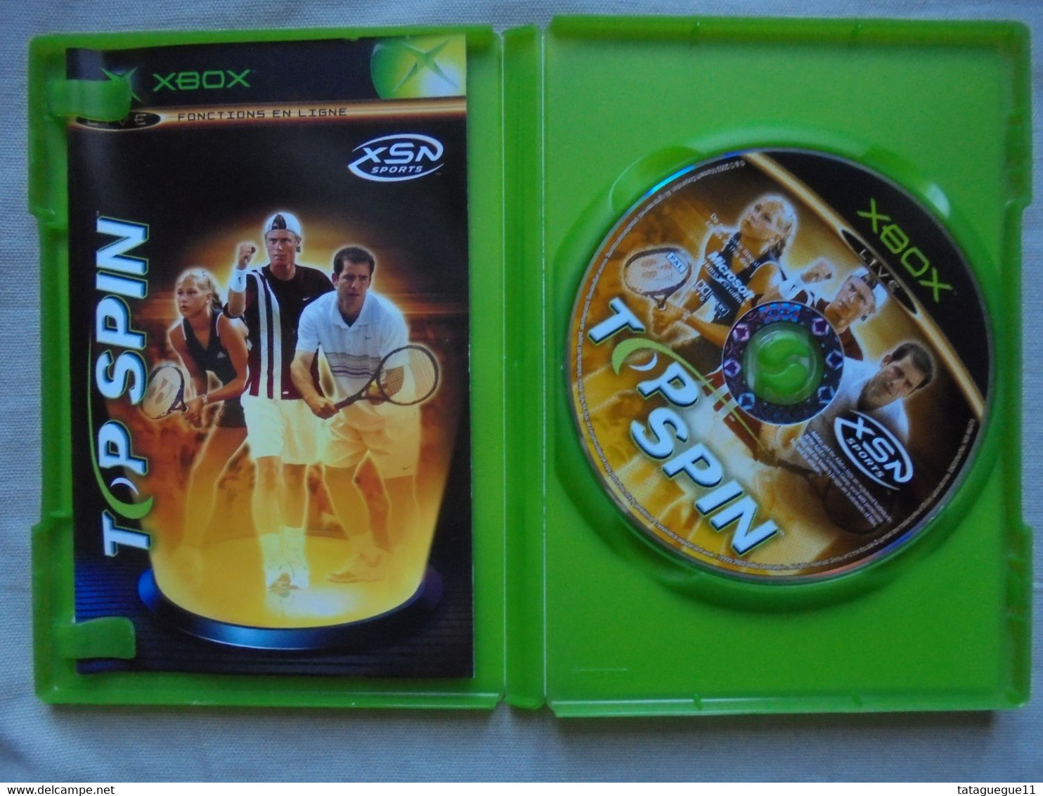 Vintage - Jeu Vidéo XBOX One - Top Spin - 2003 - Xbox