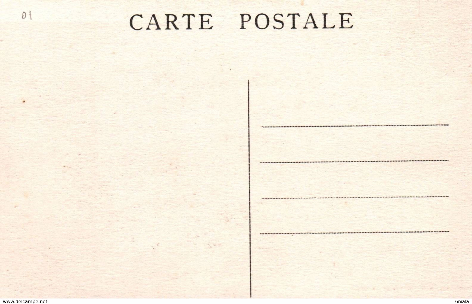 5970 Carte Postale GEX Route De La Faucille Sommet Florimont  (Scan Recto-Verso) 01 Ain - Gex