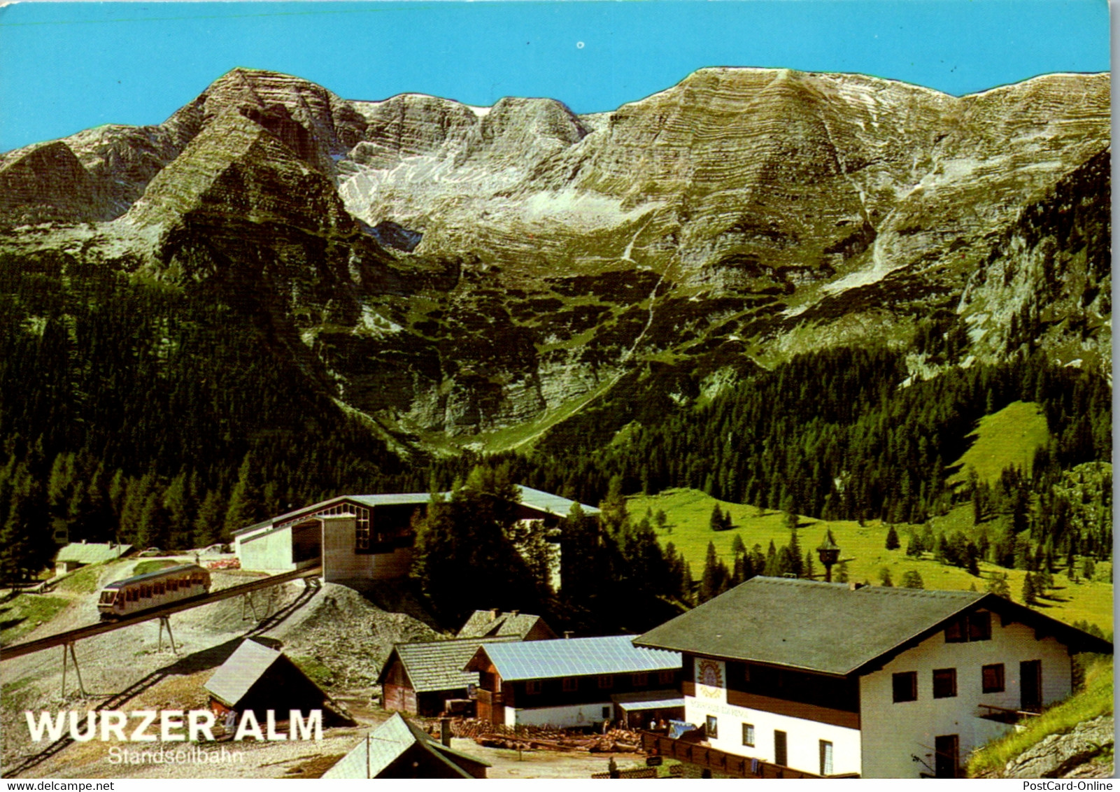 4309 - Spital Am Phyrn , Wurzeralm Mit Warscheneck - Gelaufen 1984 - Spital Am Phyrn