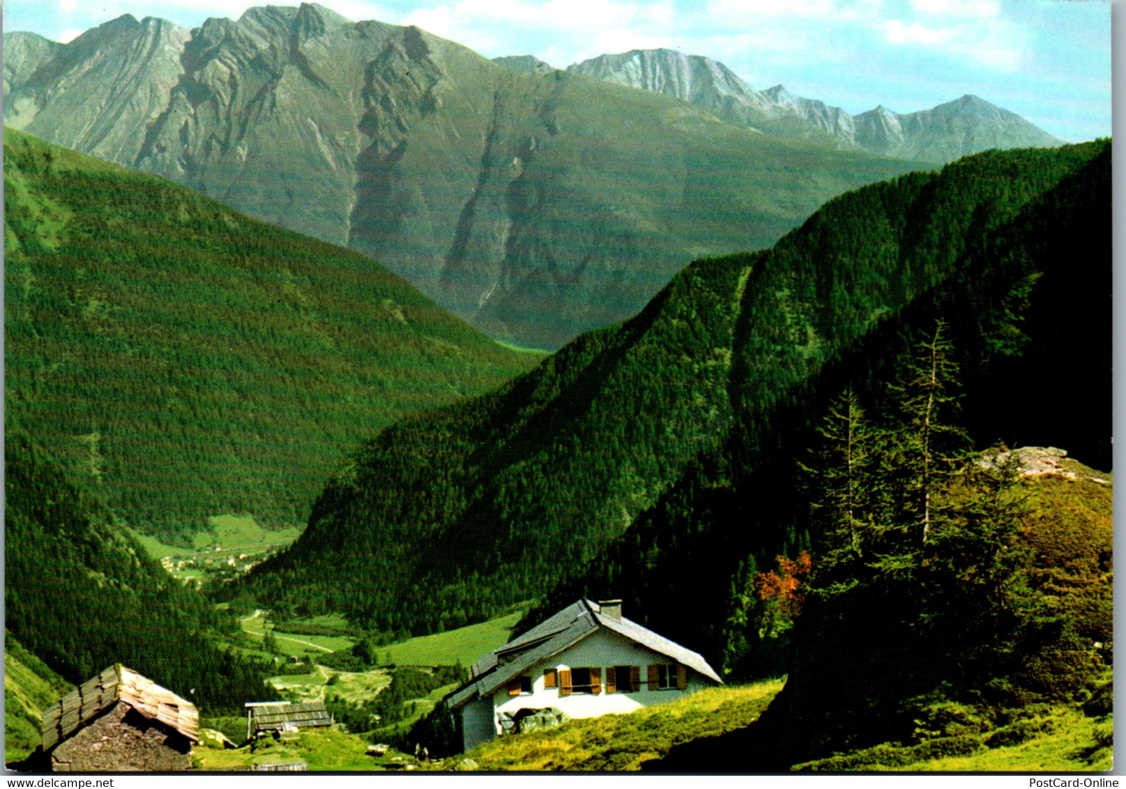 4363 - Mallnitz , Jamnig Hütte , Blick Gegen Mallnitz , Jamnighütte  - Nicht Gelaufen - Mallnitz